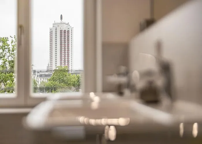 Apartamento Stylisches Zentrales City-apartment Mit 2 Balkonen Leipzig