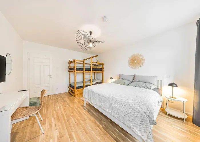 Apartamento Stylisches Zentrales City-apartment Mit 2 Balkonen Leipzig