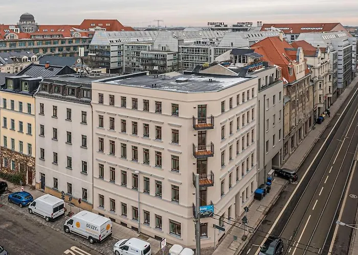 Stylisches Zentrales City-apartment Mit 2 Balkonen Leipzig